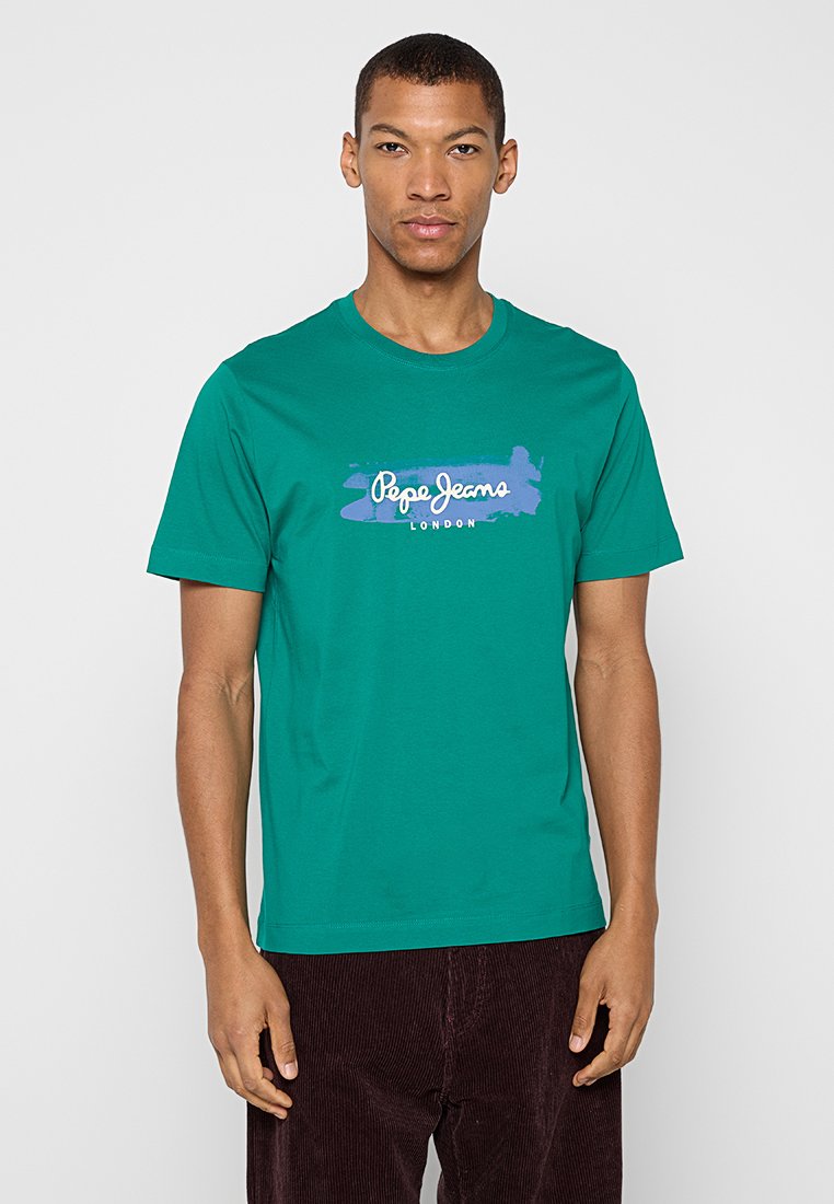 Pepe Jeans T-shirt print groen