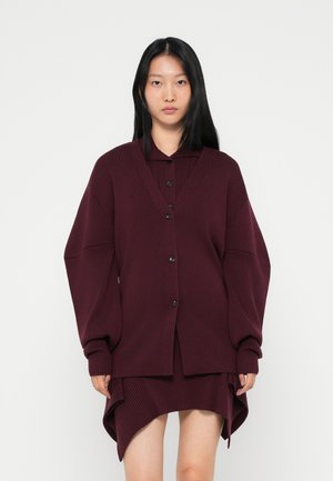 DEDE CARDIGAN - Ζακέτα - dark red