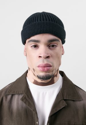 Don't Waste Culture FISHERMAN BEANIE UNISEX - Pletena kapa - black