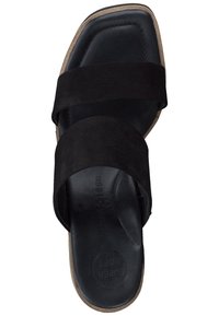 Paul Green Slip-ins med hög sula - black