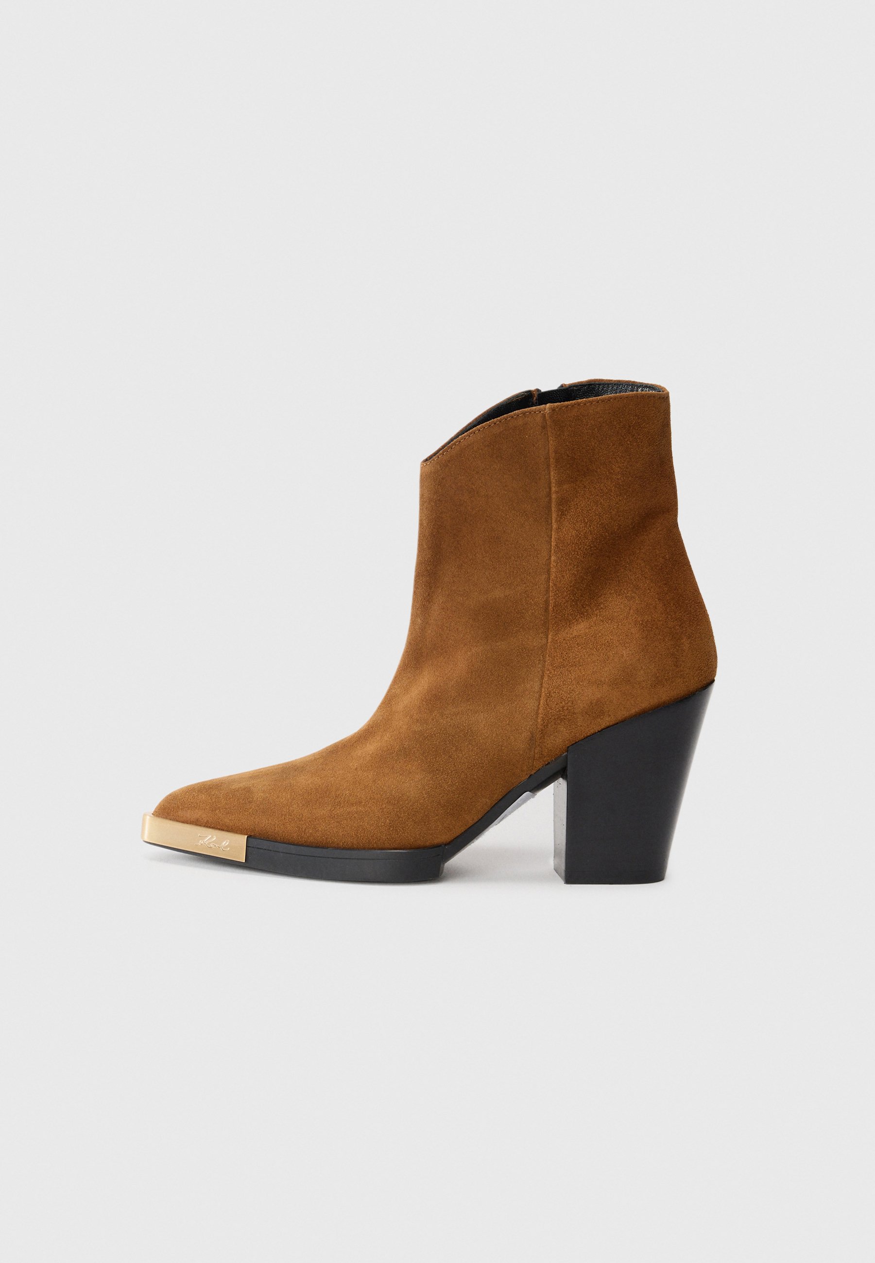 Karl Lagerfeld Paris Camel Suede Boots KARL LAGERFELD FW 25/26 shoes are here: sleek, bold  main image 2