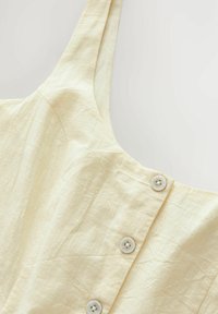 Next REGULAR FIT - SLEEVELESS MINI  - Haljina-majica - buttermilk yellow