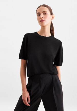 Seidensticker T-shirt basique - black