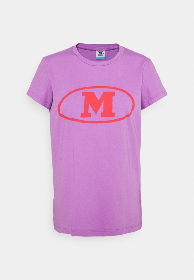 T-Shirt print - purple