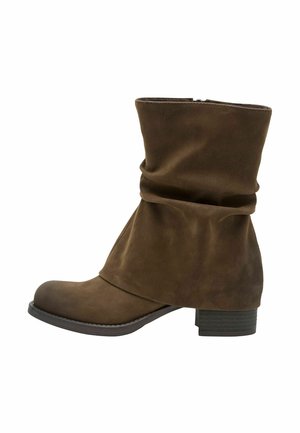 Marco Tozzi Bottines de cowboy / motard - cafe nubuck
