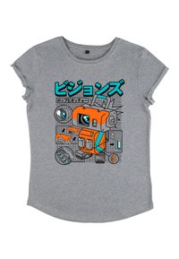 Henry Tiger STAR WARS VISIONS ROBO GUY - T-shirts print - melange grey