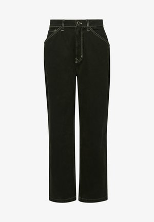 Superdry & Co CONTRAST CARPENTER - Flared Jeans - surplus goods olive