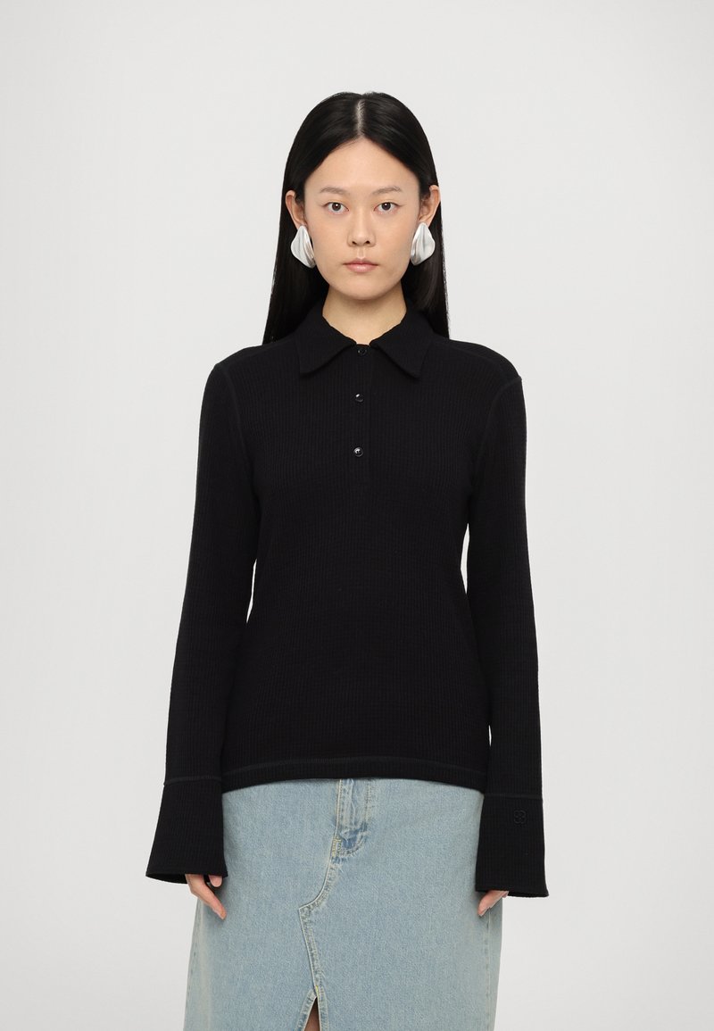 Filippa K Long sleeved top - black