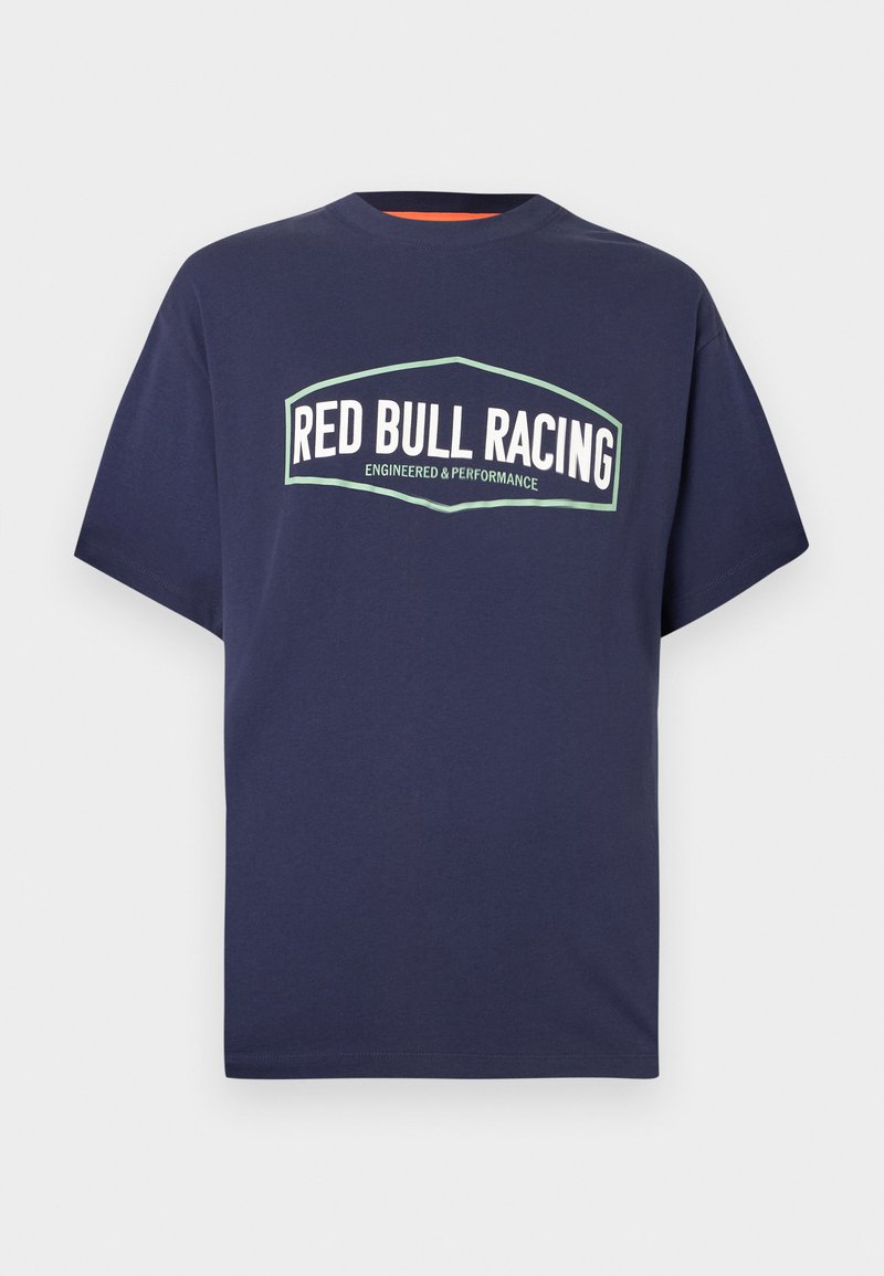 Red Bull Racing x Pepe Jeans T-shirt print donkerblauw