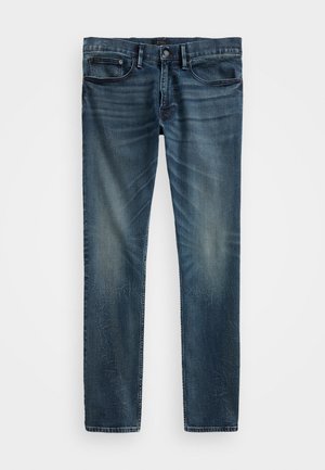 Slim fit jeans - dark-blue denim
