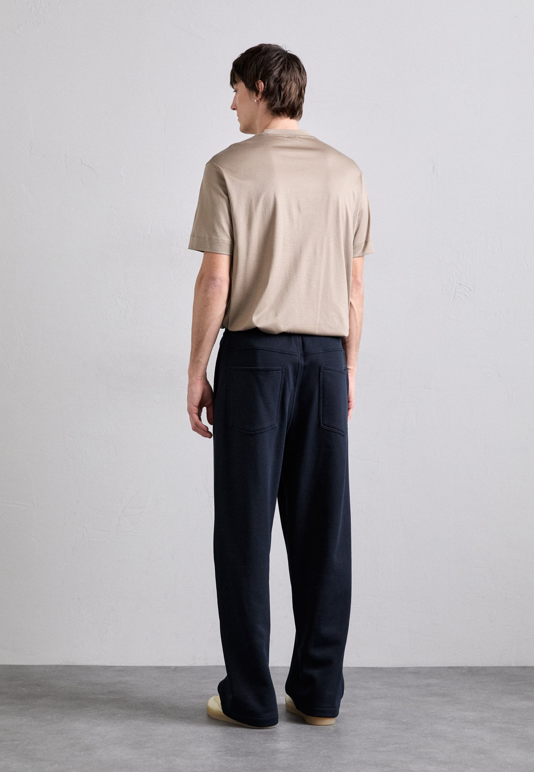Emporio Armani Trousers - iconico blue navy/dark blue - Zalando.co.uk