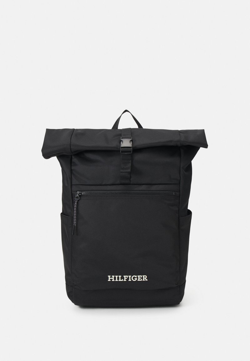 Tommy Hilfiger MONOTYPE ROLLTOP BACKPACK UNISEX Rucksack black