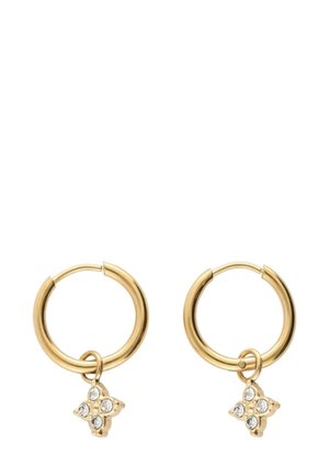 MIDNIGHT MINI POINTED CLOVER - Boucles d'oreilles - gold-coloured