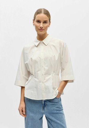 SCHÖSSCHEN - Bluza z gumbi - white sand