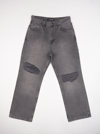 ANDUIN RIPPED BAGGY - Baggy džíny - grey