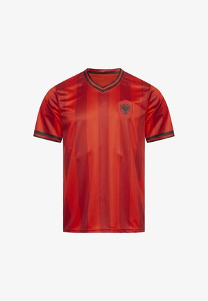 Jelex, ALBANIEN RETRO HISTORY - Print T-shirt - red