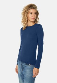Danish Endurance Langærmet T-shirt - blue