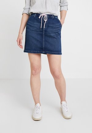 Denimnederdele - dark-blue denim