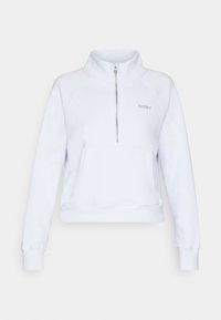 MINI STUD LOGO HALF ZIP PULLOVER WITH POCKET - Melegítőfelső - rain