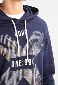 Jack & Jones Jersey con capucha - dark blue