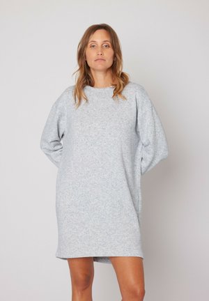 EVONA - Jersey dress - gris clair chine