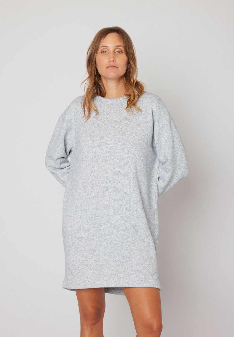 American Vintage EVONA - Jerseyjurk - gris clair chine