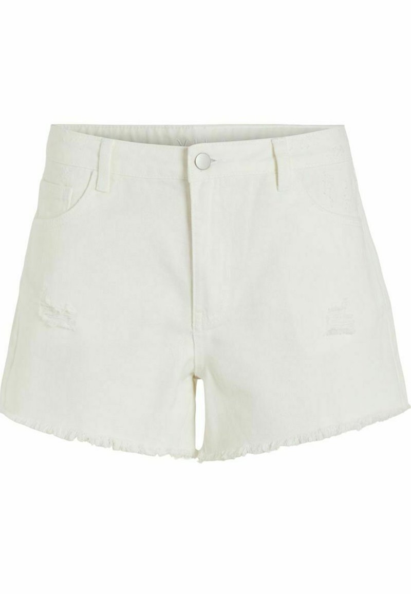 Damen Kleider | Vila VILA Jeans Shorts cloud dancer/weiß - PG99567 Damen Kleider | Vila VILA Jeans Shorts cloud dancer/weiß - PG99567
