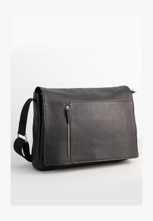 Strellson KENNINGTON MESSENGER LHF / NF VON NEWTON SERIE - Umhängetasche - black