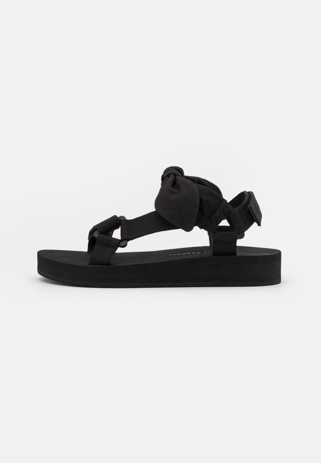 MAISIE - Sandały na platformie - black