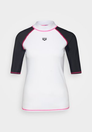 Arena WOMENS RASH VEST  - Surfshirt - white/black