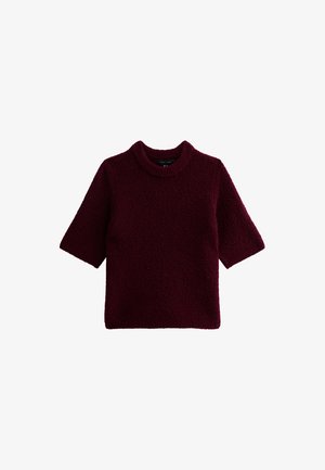 New Look, BOUCLÈ - T-shirt basic - burgundy