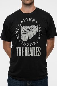 Paradiso Clothing THE BEATLES  - Print T-shirt - black