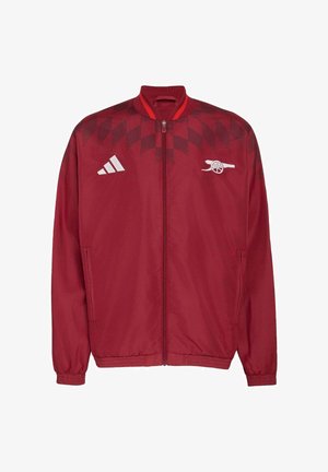 adidas Performance, ADIDAS PERFORMANCE ARSENAL FC STADIUM TRACK TOP - Klubové oblečení - team coll burgundy