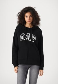 GAP HERITAGE - Mikina s kapucňou - true black