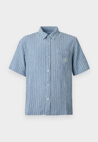 STRIPED SHIRT UNISEX - Blusa com botões - pool blue