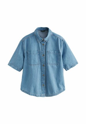 TALL FIT - OVERSIZED SHORT SLEEVE  - Blusa - mid blue
