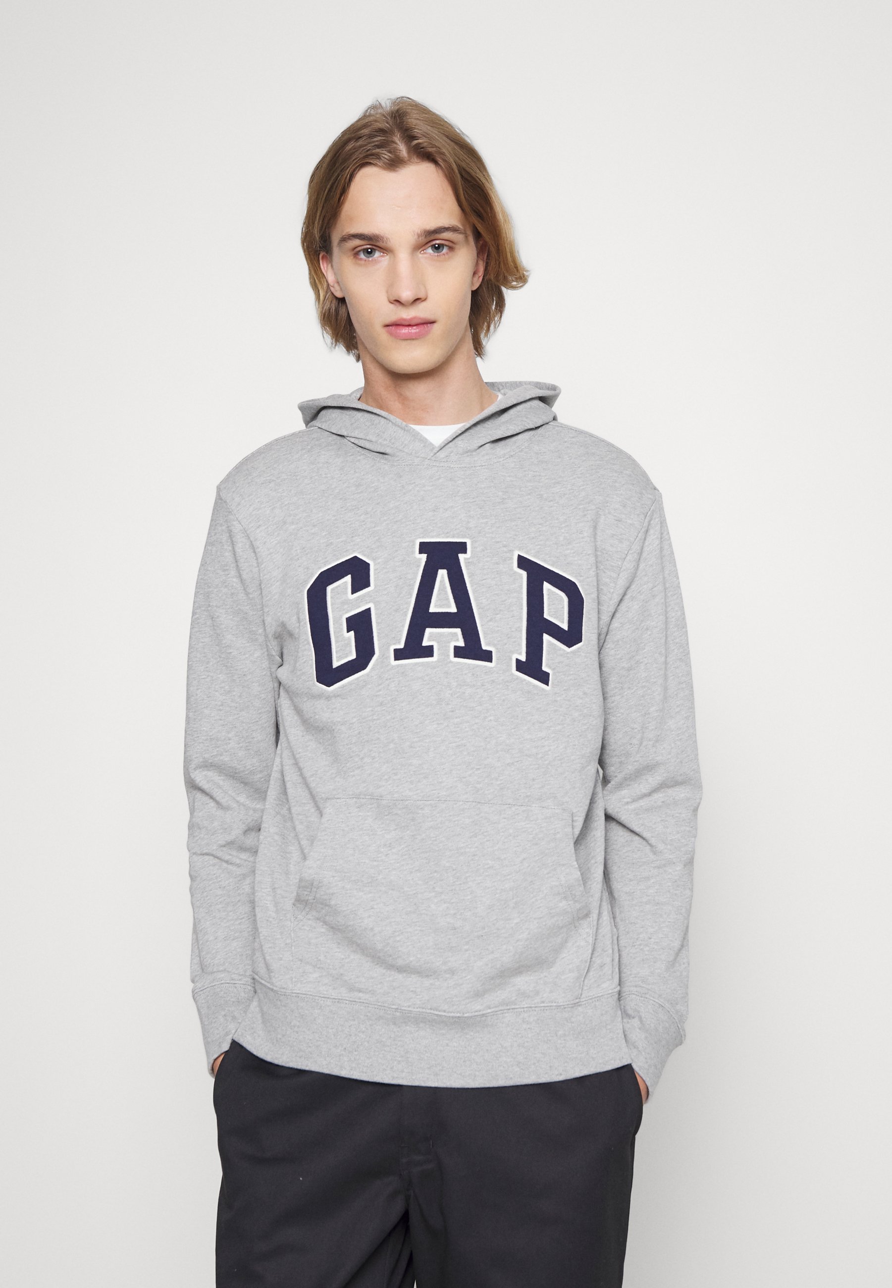 GAP ARCH - Jersey con capucha - grey heather/gris - Zalando.es