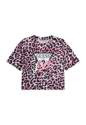 ALLOVER - Print T-shirt - animalprint rose