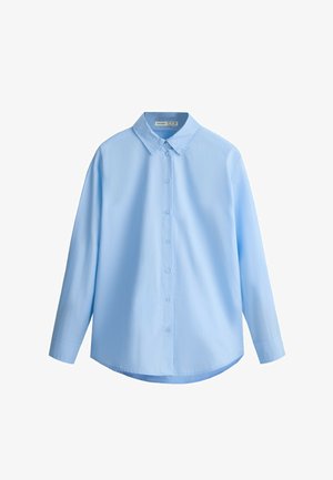 OYSHO, LONG-SLEEVED SHIRT - Overhemdblouse - light blue