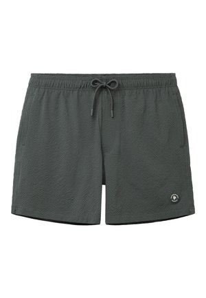 The Sunshine Brand, PETE SEERSUCKER - Zwemshorts - green smokey