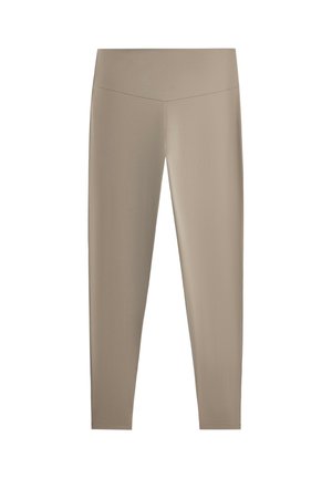 OYSHO, COMFORTLUX ANKLE-LENGTH LEGGINGS 31320226 - Legging - dark brown