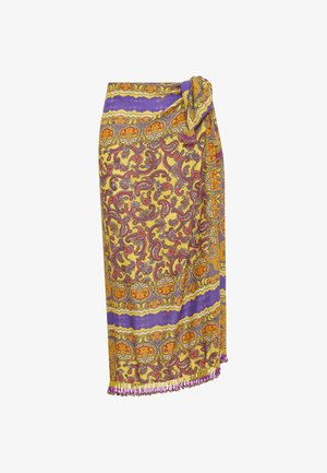 Maliparmi, SUNSET PAISLEY SKIRT - Jupe crayon - yellow