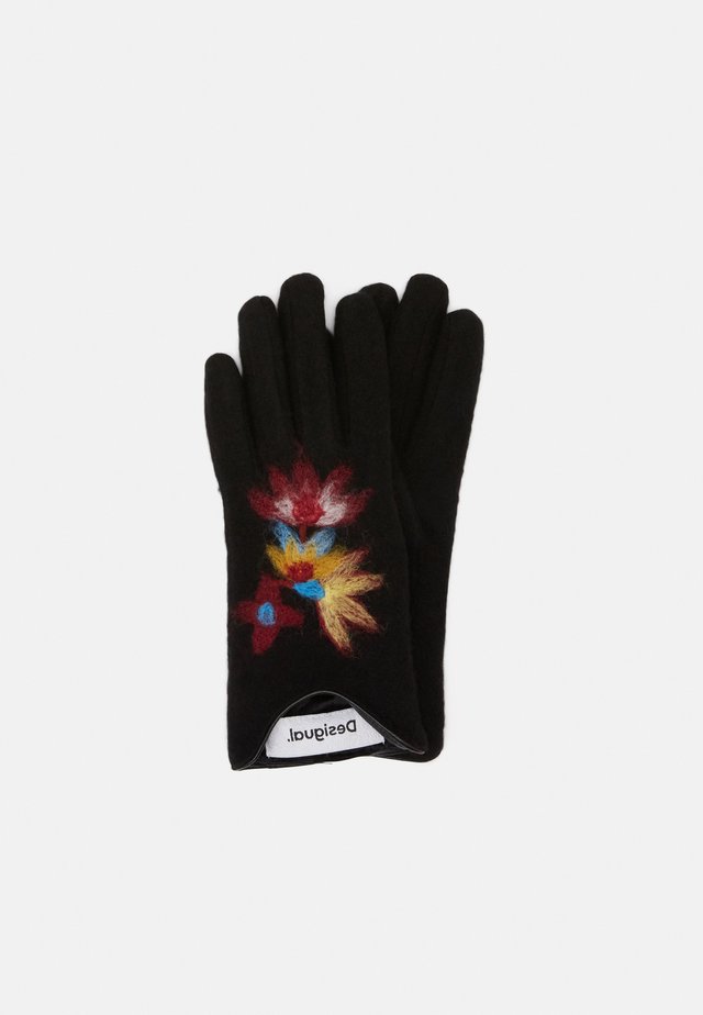 GLOVES LOVELY - Gants - black