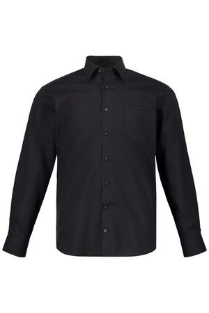 JP1880, BUSINESS KENTKRAGEN LANGARM COMFORT FIT - Camicia - black