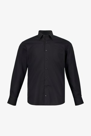 JP1880, BUSINESS KENTKRAGEN LANGARM COMFORT FIT - Camicia - black