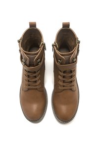 mtng Botines con cordones - marron