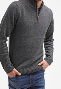 Pier One Stickad tröja - anthracite