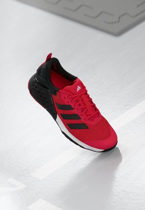DROPSET 3 UNISEX - Training shoe - pure ruby/core black/footwear white