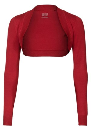 Vest - dark red