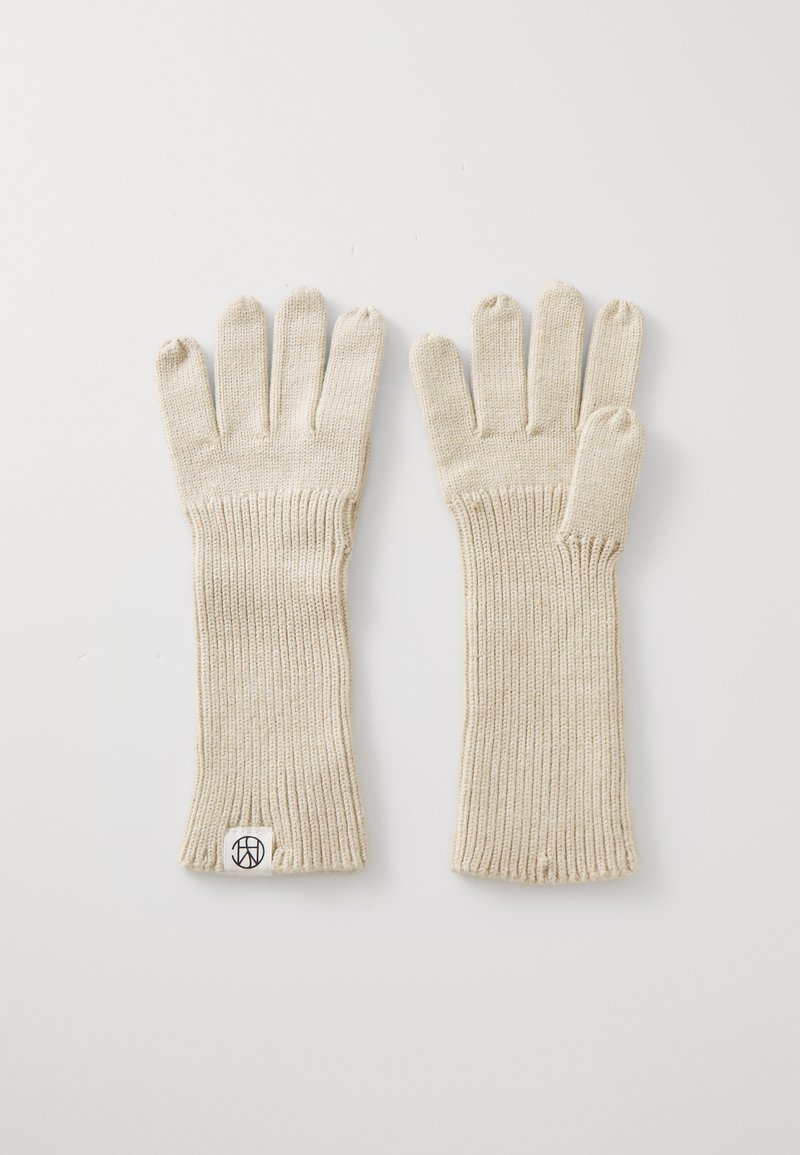 MSCH Copenhagen MSCHGALINE RACHELLE ICON GLOVES KEY - Kesztyűk - oatmeal melange